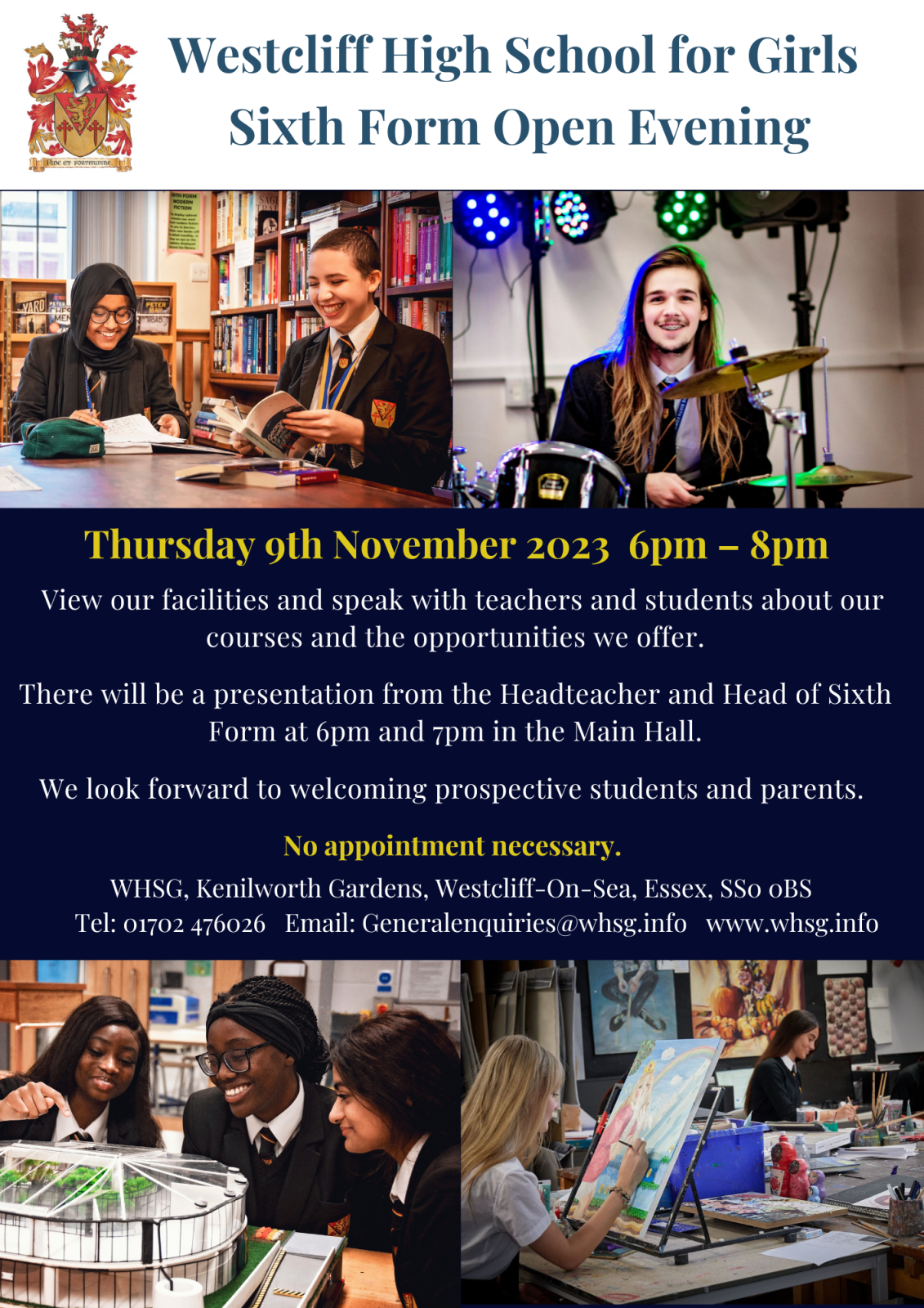 Sixth Form Open Evening 2023